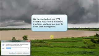 How to resolve the 2 TB external hdd not recognize in Window xp