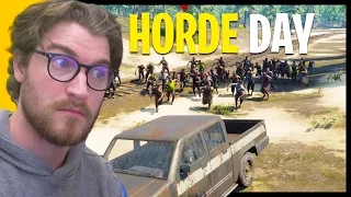 The FIRST HORDE DAY - Will Our Base Survive?! (No One Survived Gameplay EP4)