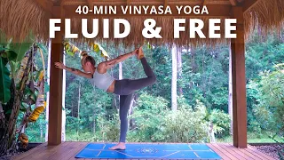 FLUID & FREE | 40 minute Vinyasa Yoga Flow (all levels).. Ashley Freeman