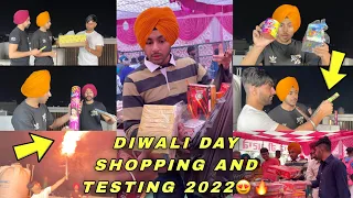 Diwali Day Shopping And Patake Testing 😍🔥 - *New items Bhut Mehnge* - Diwali 2023