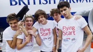 One Direction Visits Africa For Red Nose Day Filming!