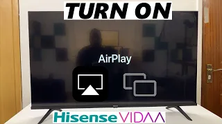 Hisense VIDAA Smart TV: How To Turn ON Airplay | Turn ON Screen Mirroring