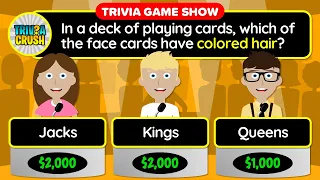 👉 Today's Best GENERAL KNOWLEDGE Daily Trivia Quiz - Unique Game Show Format | May 13, 2024