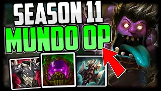 This is What Dr.Mundo can do AFTER THE BUFFS👌 | Dr.Mundo Jungle Guide Season 11 - League of Legends