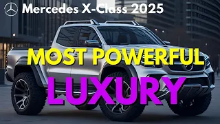 2025 Mercedes Benz X-Class Revealed Luxury Truck, AI Design