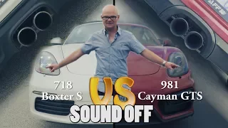 Porsche 718 Boxster S VS 981 Cayman GTS