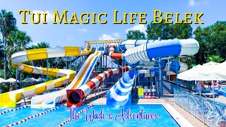 Tui Magic Life Belek Antalya Turkey. Hotel Walkthrough inc Pools, Aqua Park Slides & Entertainment