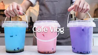 🥤편안한 주말/1시간 모아보기💐1 hours/Cafe Vlog/ASMR/Tasty Coffee#149