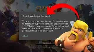 Clash of clan account  banned # sam 1735   in hindi