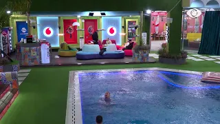 Graciano dhe Meritoni “sfidojnë” shiun, futen në pishinë - Big Brother Albania VIP 3