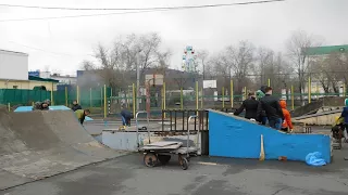 В Оренбурге демонтируют скейт-парк