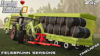 Selling silage & silage bales | Animals on Felsbrunn Seasons | Farming Simulator 19 | Episode 112