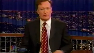 Bridget Moynahan on "Late Night with Conan O'Brien" - 1/29/03