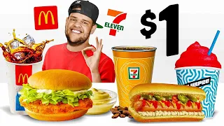 24 HORAS COMENDO SOMENTE COMIDAS DE 1$  ‹ Edukof ›