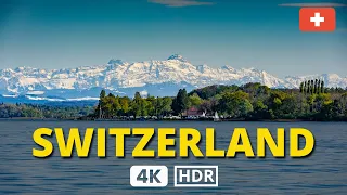 👏🏼 Driving in SWITZERLAND KONSTANZ LAKE from Kreuzlingen to Stein am Rhein (Road Trip - 4K 60 fps) 🤯