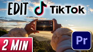 Editing + Exporting for Tik Tok in Premiere Pro!