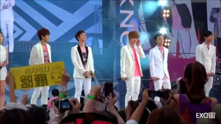 [FANCAM][HD]20120818 SMTOWN in Seoul "Dear My Family" EXO Focus