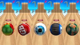 Going Balls Level 3494 - Which One Is Better? 5 Super Good Balls