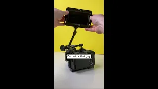 The ONLY Way to Mount a Monitor on Your Camera!