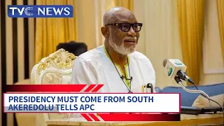 It's South's Turn to Produce President, Akeredolu Tells APC