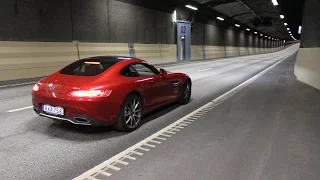 INSANE LAUNCH - Mercedes-AMG GT S Racestart In Tunnel