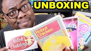 TV/DVD MYSTERY UNBOXING and B!TCH PUDDING??  : Black Nerd