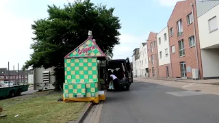 Pfingstkirmes Geldern 08.06.2019 - 11.06.2019 Aufbau Video vom 05.06.2019 + ANKÜNDIGUNG