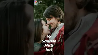 💖💖 YE SAANSE MILLI HAI SIRF TUJHEY PYAR KARNE KE LIYE FULL SCREEN WHATSAPP STATUS SONG💖💖