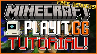 How To Make A FREE Minecraft Server With PLAYIT.GG! (Playit.gg Tutorial)