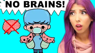 The Baby born without a Brain 🧠 (Toca Life World)