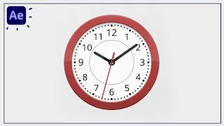 Clock Animation in After Effects Tutorials