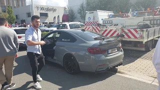 carbon knokke  LOUD BMW M4 jokers revs