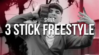 Shiva - 3 stick freestyle (Lyrics Video 4K by KingLycris)