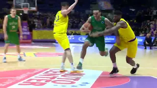 Brandon Brown with 17 Points vs  UNET Holon, FIBA Europe Cup, Round of 16