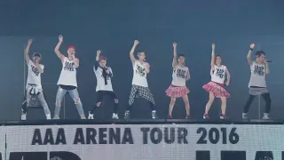 AAA-Wake up! stage mix (AAA ARENA TOUR 2014 Gold Symphony & AAA ARENA TOUR 2016 -LEAP OVER)