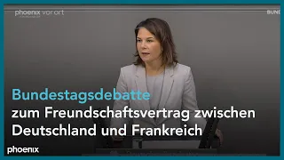 Bundestag: Debatte zum Freundschaftsvertrag zwischen Deutschland und Frankreich am 10.01.23