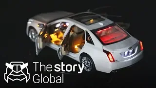 He implemented a light like a real car! This is DIECAST LED Custom!