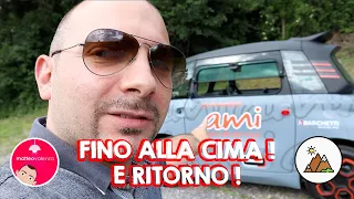 CITROEN AMI IN THE MOUNTAINS! TIMED CLIMB AND CRAZY DOWNHILL! [ENG SUB]