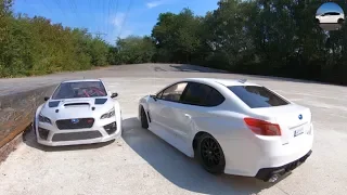 SUBARU WRX STI RC Drift Action and great fun in 1:10