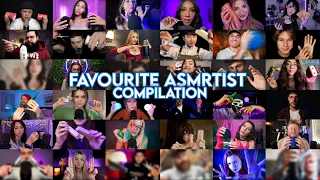 ASMR My Favourite  Asmrtist Compilation (1 Hour)