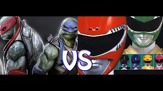 The T.M. Ninja Turtles Vs The Power Rangers - Epic Rap Battles Of Cartoon History