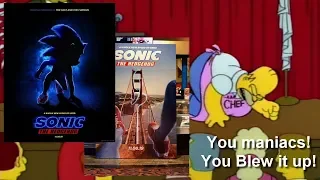 You maniacs! You Blew It Up Sonic Live Action Movie Posters! jpg