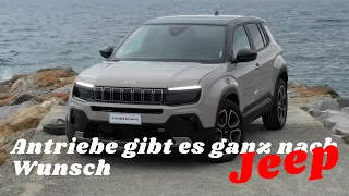 Jeep: Antriebe gibt es ganz nach Wunsch