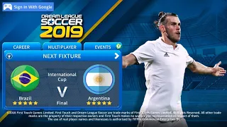 Dream League Soccer 2019 Gameplay🔥⚽🔥Brazil 🇧🇷 🆚 🇦🇷 Argentina 🏆 Final Match