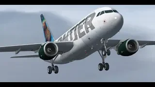 Microsoft Flight Simulator X-Airbus A320 "Таблетка для памяти" (Талдыкорган-Алматы)