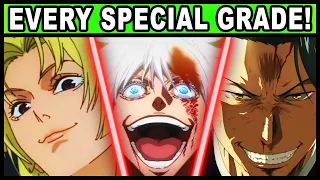 ALL SPECIAL GRADE SORCERERS EXPLAINED AND RANKED! Every Special Grade in Jujutsu Kaisen