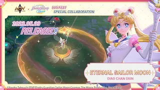 Eternal Sailor Moon Skin Spotlight - Garena AOV (Arena of Valor)