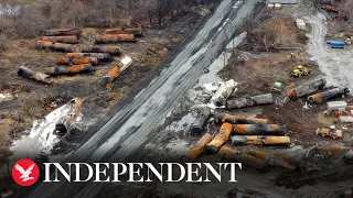 Watch again: Ohio governor Mike DeWine gives update on train derailment