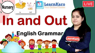 In and Out Concept | English Activity For Nursery Kids | Vocabulary Learning | Preschool Learning