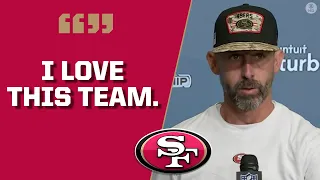 49ers coach Kyle Shanahan speaks after NFC Championship game loss to Rams | CBS Sports HQ